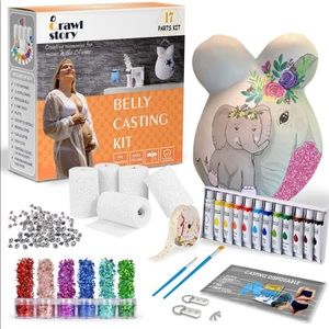 Crawl Story Belly Cast Kit Pregnancy-Baby Casting kit